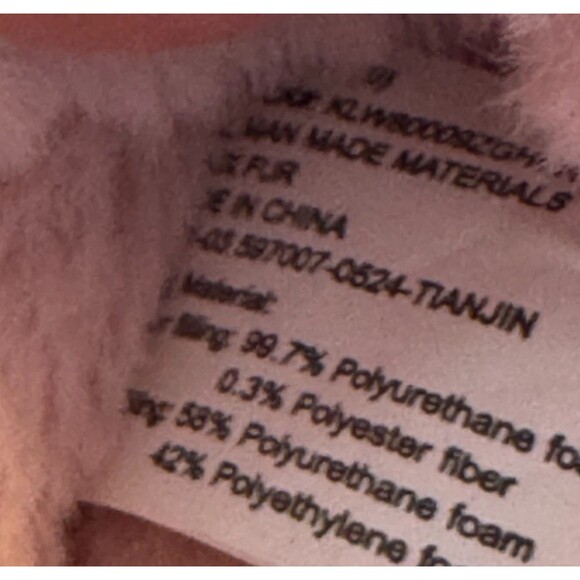 Hello Kitty Clog Pink Women's Slippers Sz. L 9-10 Warm Cozy Comfy House Shoes - Picture 9 of 10